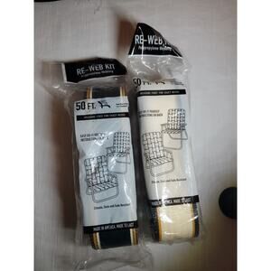 Re-Web Kit Fokding Chair (Green-Yellow-Tan-White)